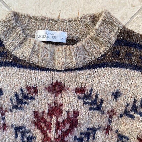 Vintage Grandpa Christmas Sweater unisex large - Picture 2 of 6